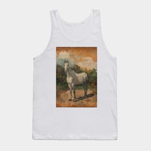 Classic Vintage French Country Horse Tank Top